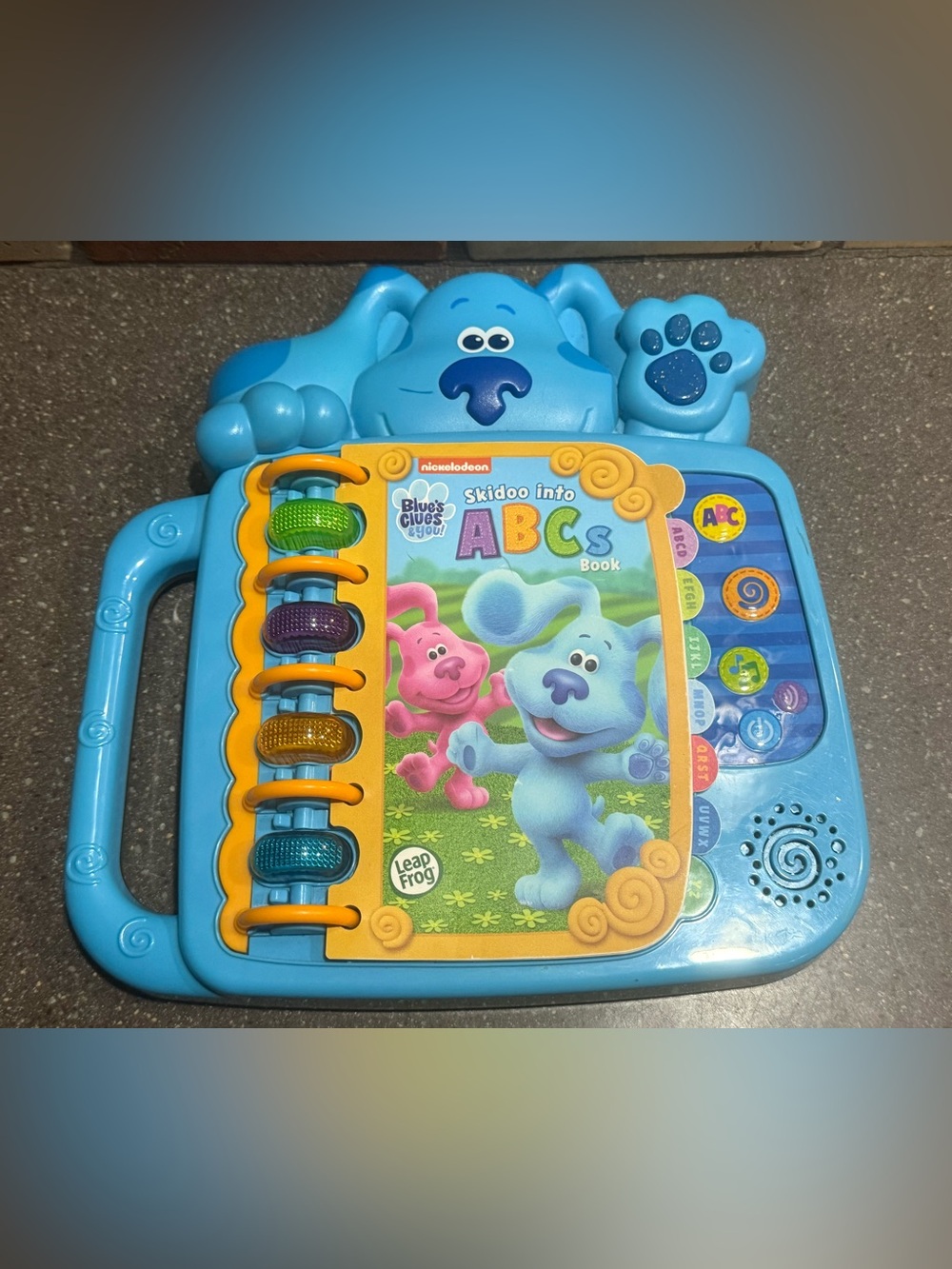Blue's Clues & You Skidoo into ABCs Interactive Learning Toy - Blue